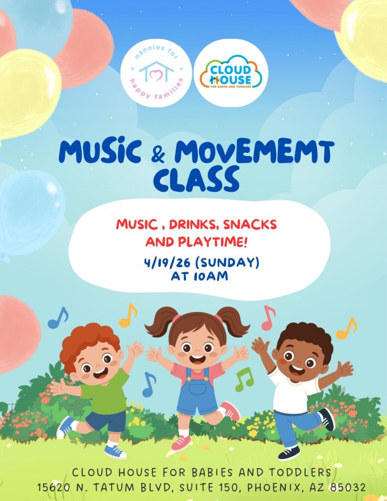 Cloud house Music and Movement class April 19, 2026