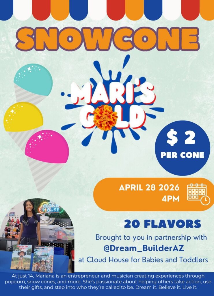 Snow Cone Event at Cloudhouse